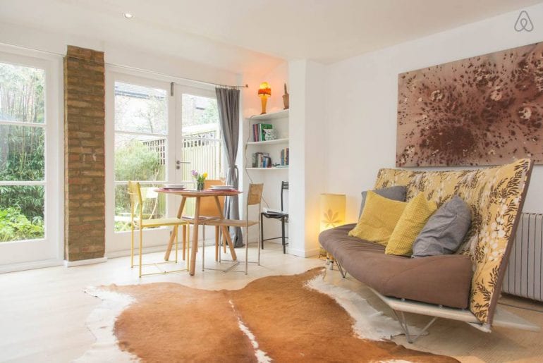 east london coach house from airbnb