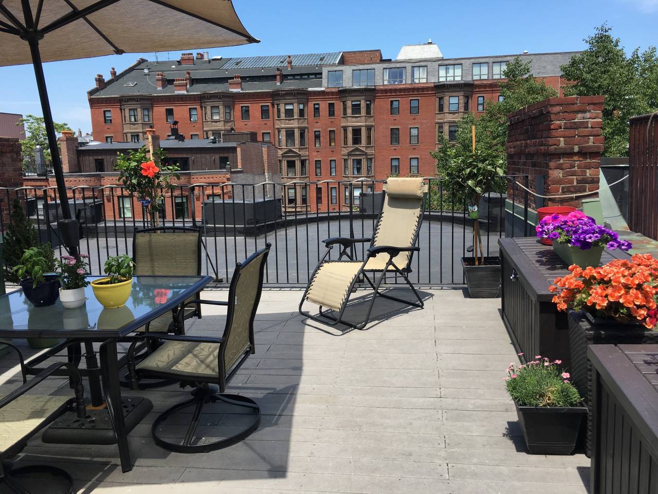 boston airbnb roof deck