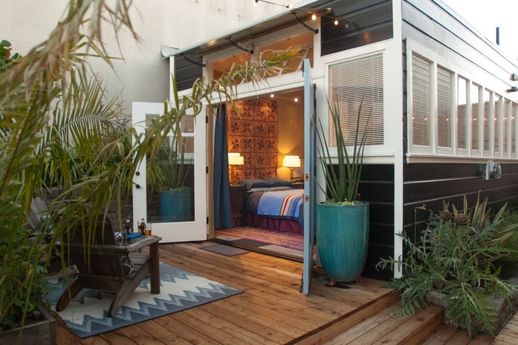 garden airbnb cabana san francisco