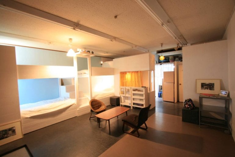 airbnb artists apartment in kumegawa tokyo