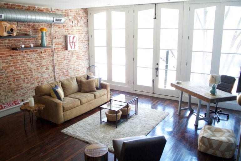 spectacular airbnb old city apartment with balcony philadelphia