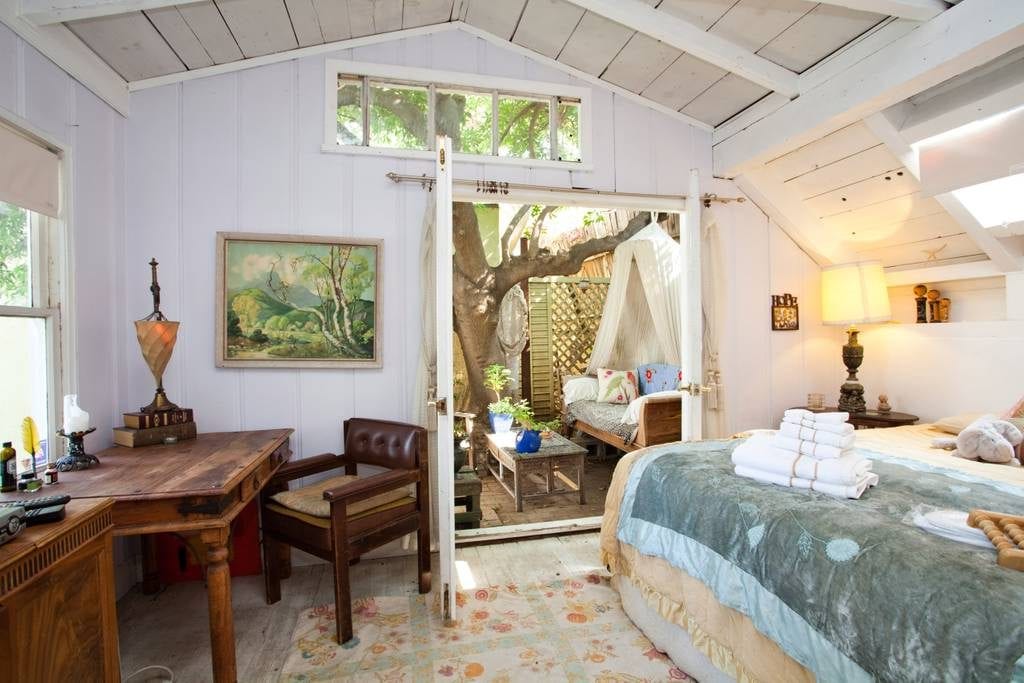 airbnb los angeles rustic treehouse