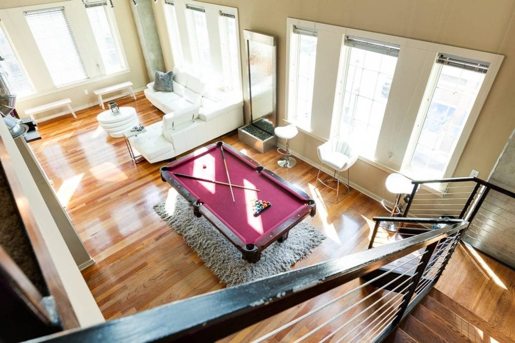 luxury downtown loft atlanta airbnb