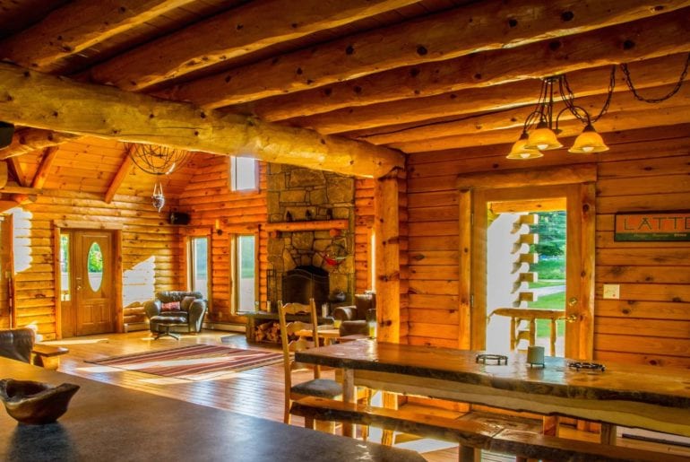 airbnb vermont large cabin