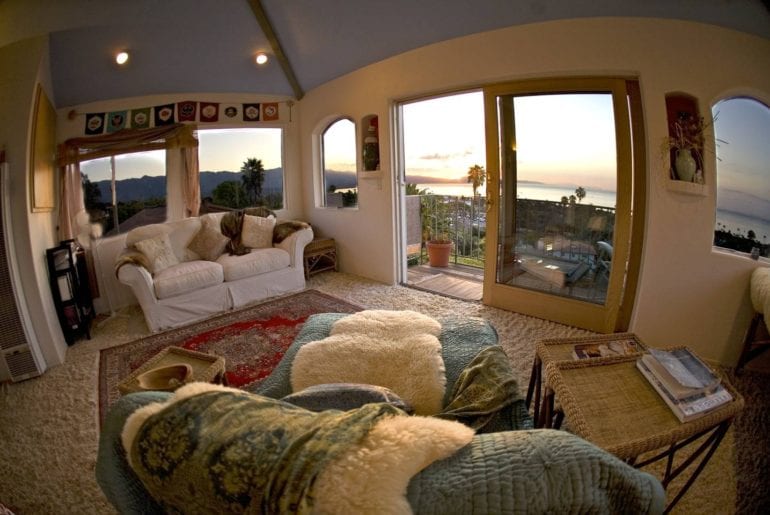 santa barbara ocean view airbnb