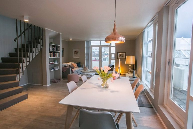 airbnb penthouse reykjavik