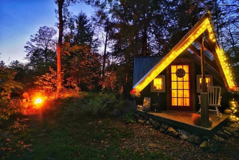 airbnb vermont cabin and sauna