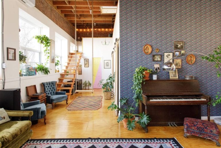 brooklyn airbnb artists loft new york city