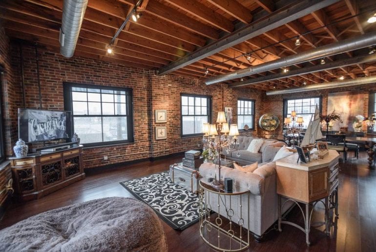 st louis midtown downtown penthouse airbnb loft