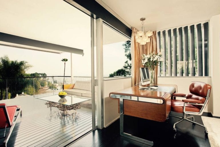 airbnb mid century modern house in west hollywood