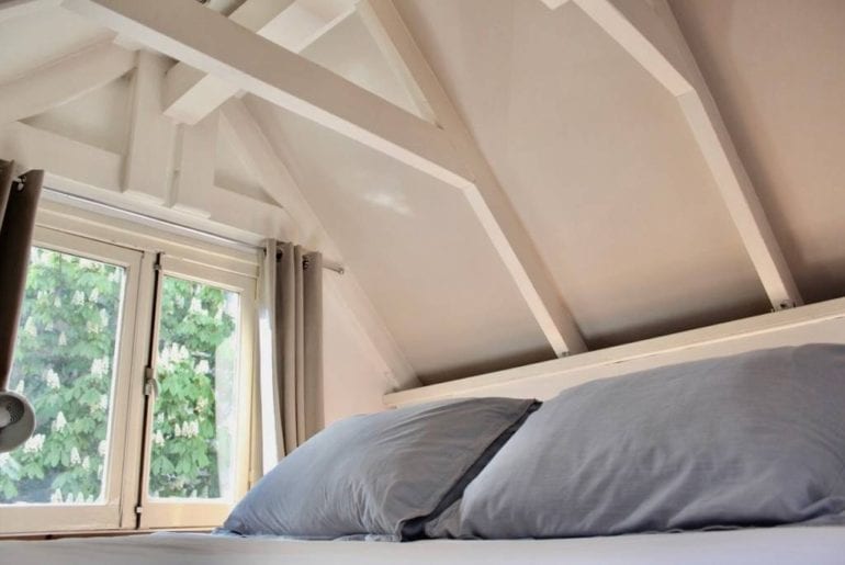 charming loft bedroom airbnb amsterdam