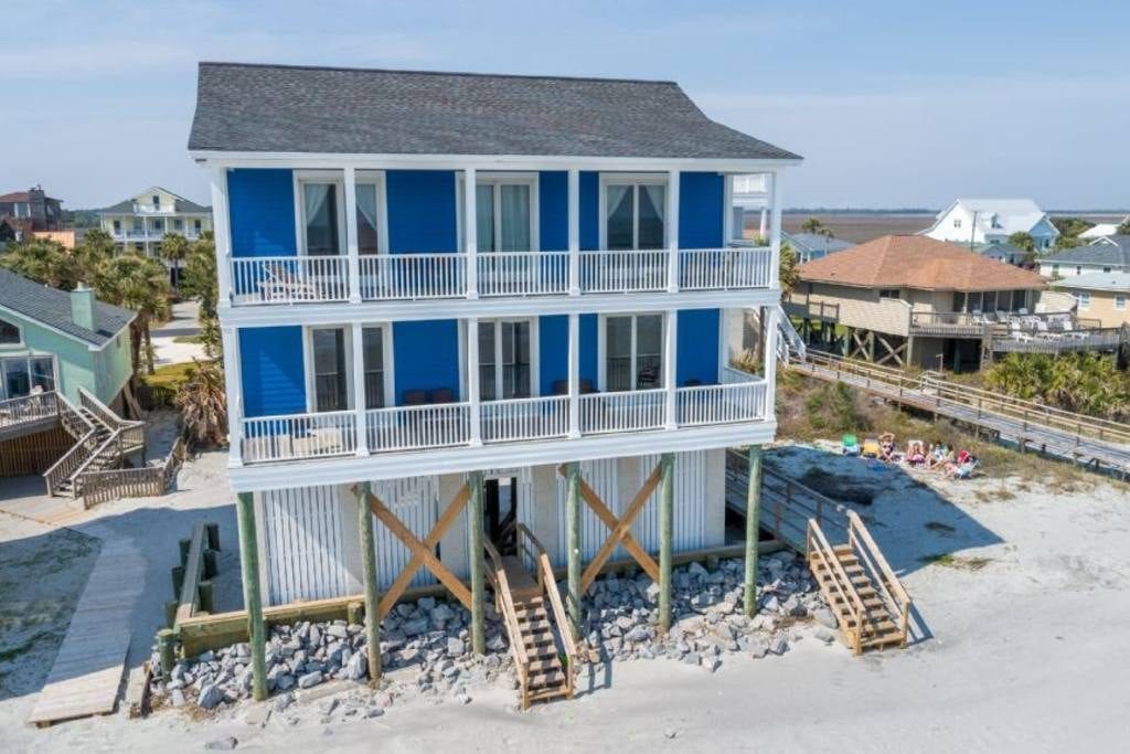 gorgeous beach home airbnb charleston