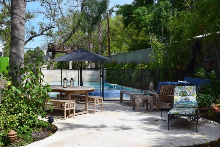 pool home houston airbnb
