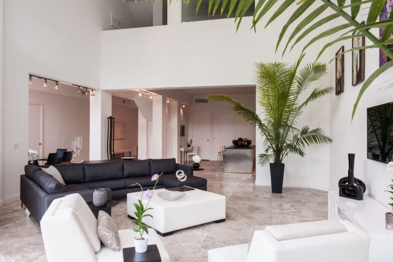 Miami - a living area in a VRBO home