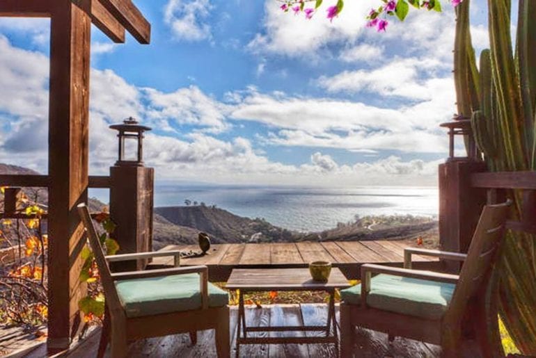 ocean view malibu hideaway airbnb