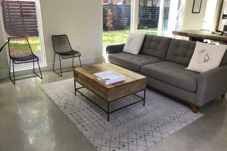 unique airbnb home in trendy east austin area