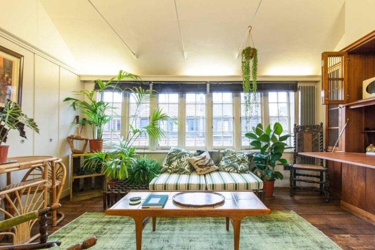 historic natural plant filled airbnb rental london
