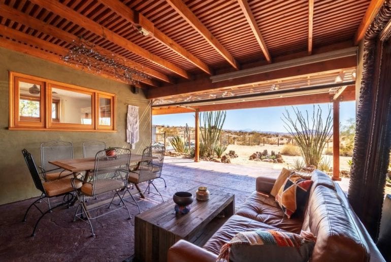 contemporary joshua tree home with hottub airbnb