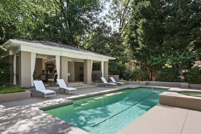 buckhead home with pool airbnb