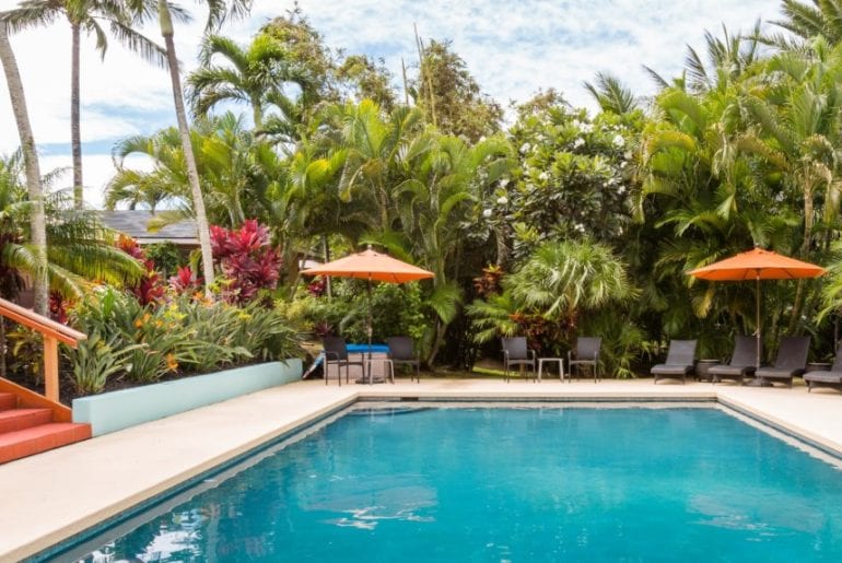 private airbnb maui villa with pool