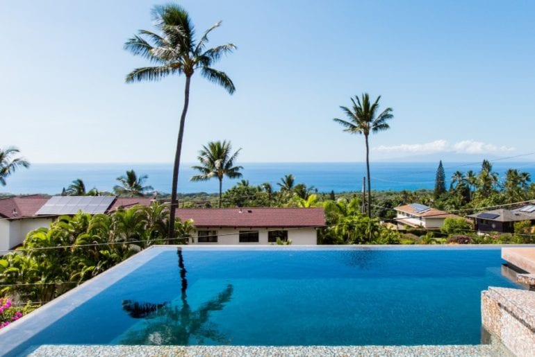airbnb maui architect designed getaway with infinity pool