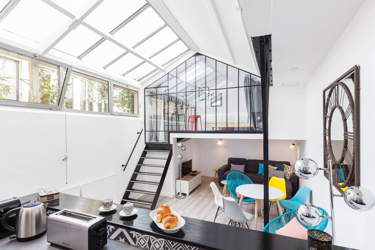 artists loft in paris from airbnb