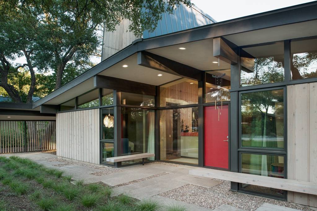 modern airbnb austin bungalow