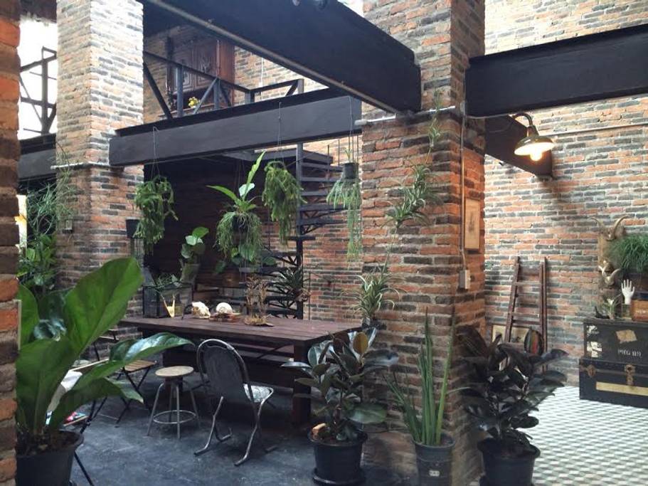 hip and industrial chic home close to grand palace bangkok