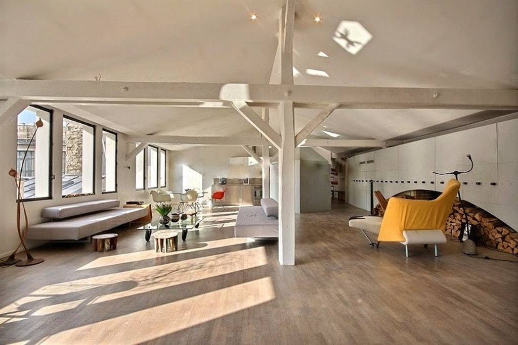 avant garde airbnb loft space in marais paris