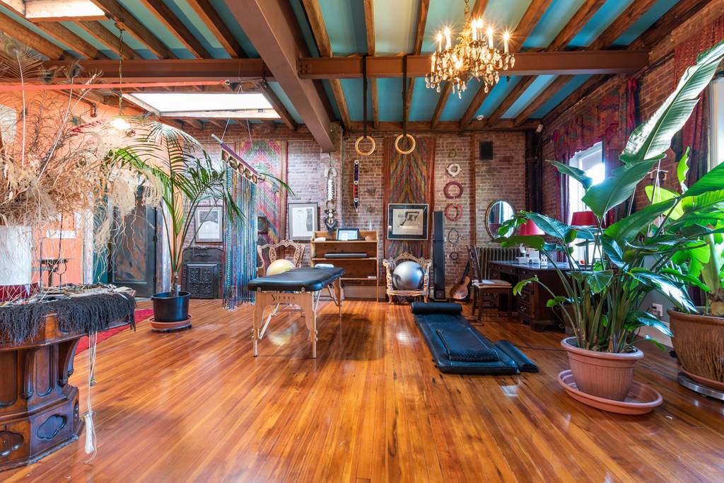 upscale bohemian new york home used for photo shoots