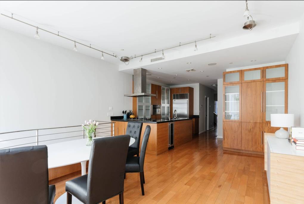 airy new york townhome with floating staircase airbnb