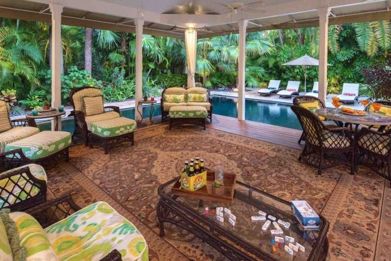 tropical plantation airbnb home in key west