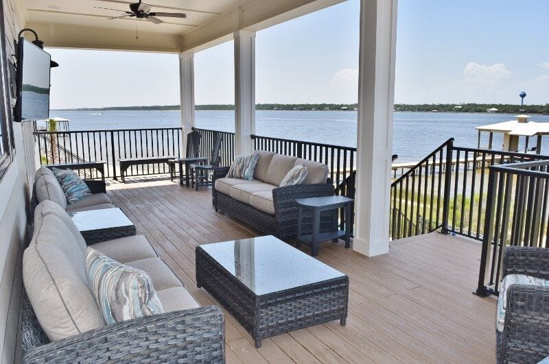 beach house with fishing pier gulf shores airbnb