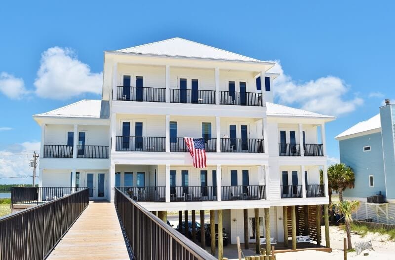 gulf shores beachfront home airbnb