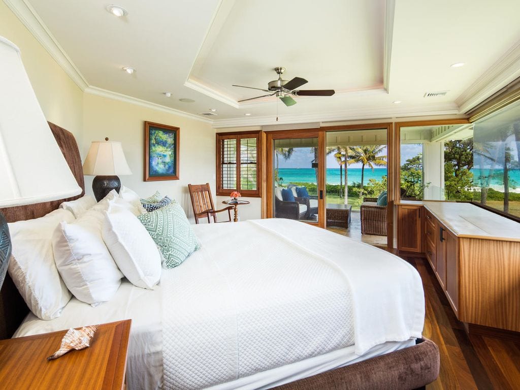 private luxury beachfront mansion airbnb oahu
