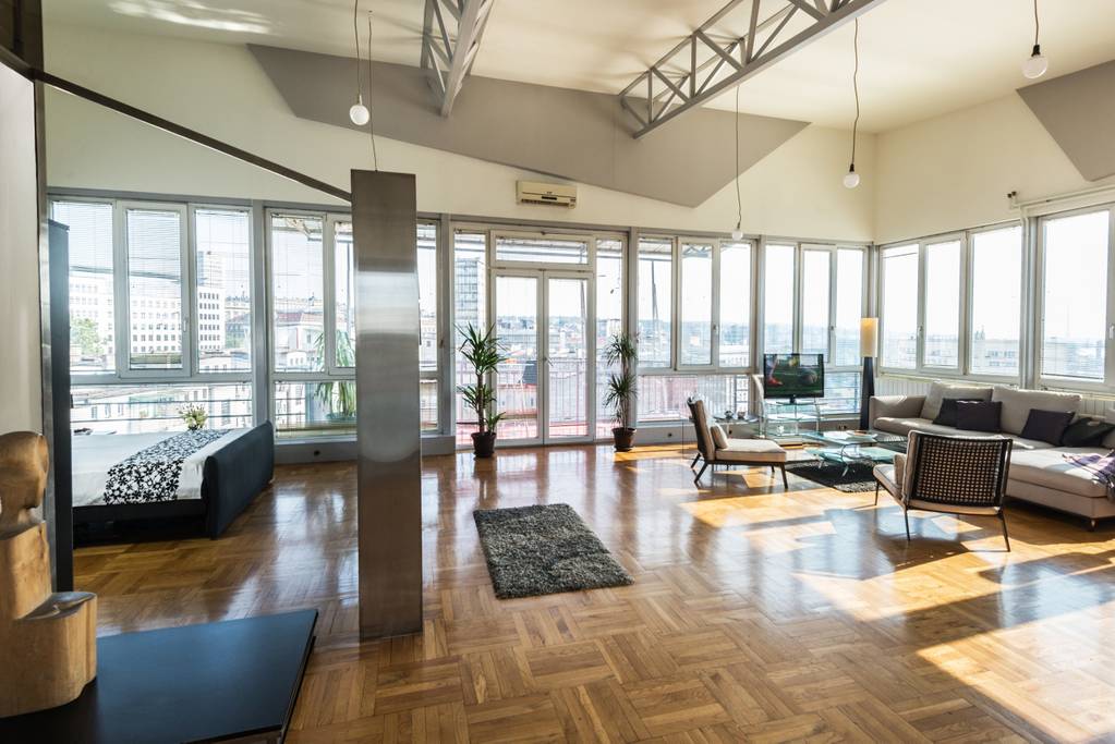 airbnb contemporary apartment belgrade central location
