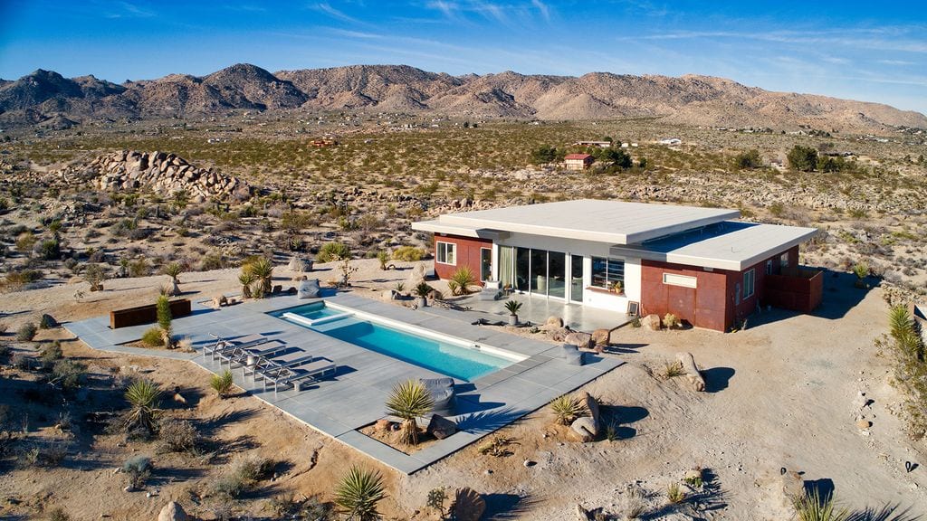 architect designed joshua tree vrbo villa