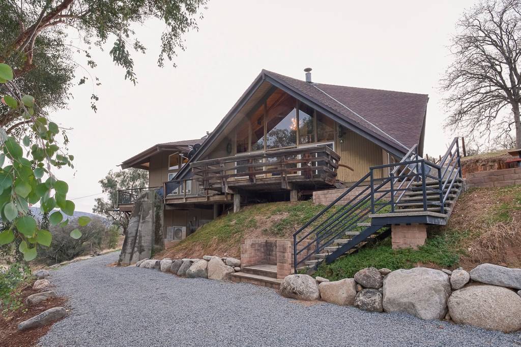 airbnb cabin inside sequoia park