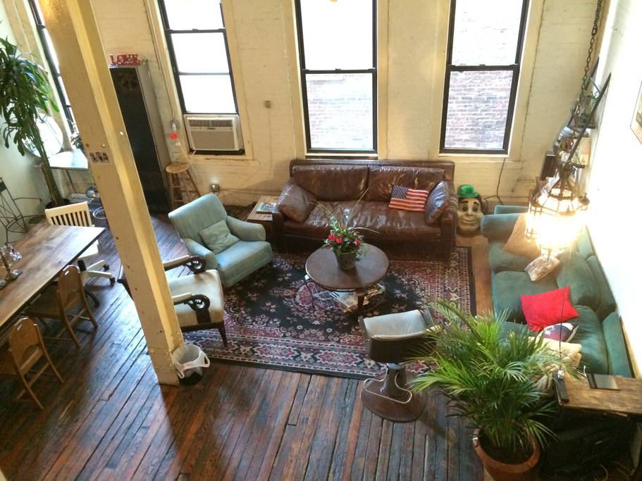 fantastic industrial style airbnb loft williamsburg