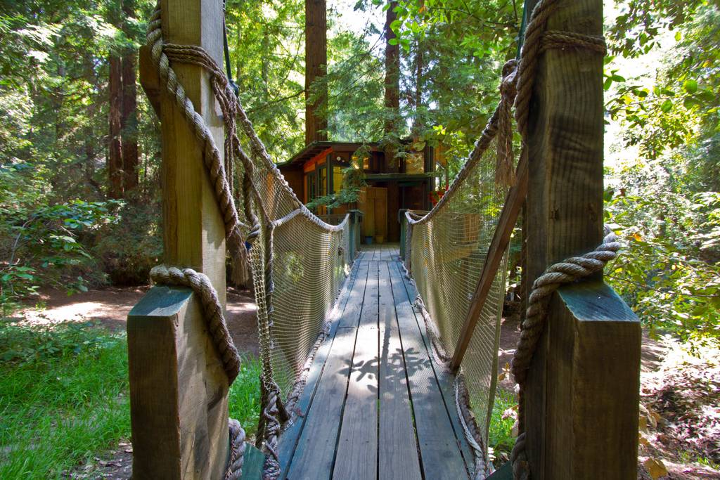 airbnb treehouse close to the pacific coast highway