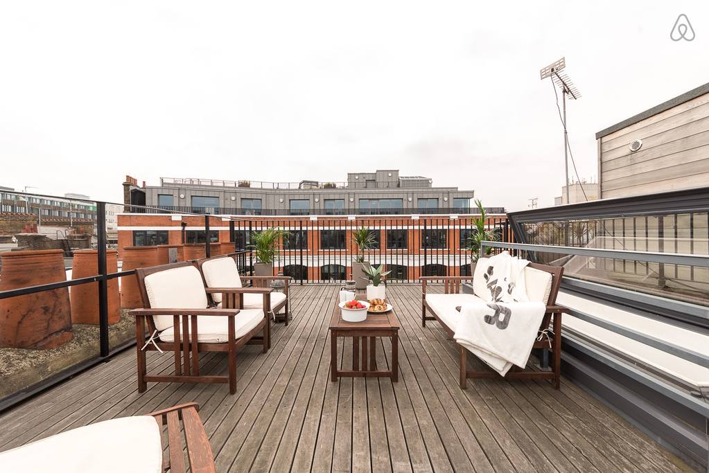 airbnb with rooftop terrace close to oxford street