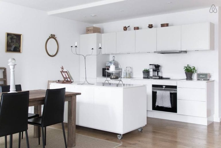 modern light airbnb apartment with views tivoli copenhagen