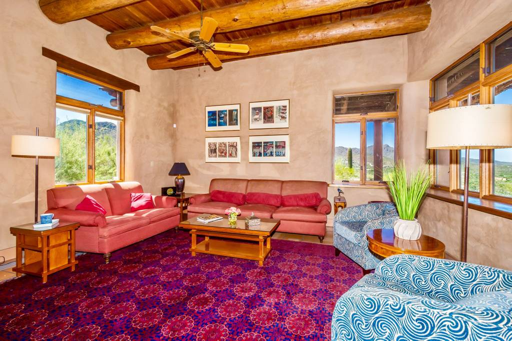 airbnb tucson pueblo style desert home 