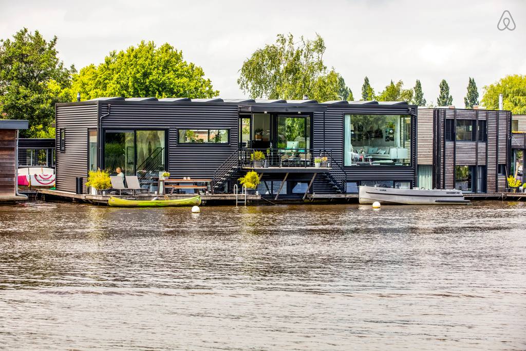 designer amsterdam houseboat airbnb