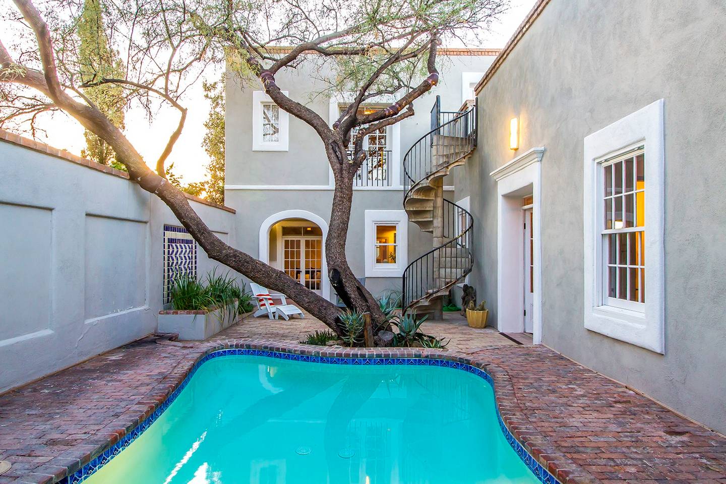 tucson airbnb home with courtyard pool 