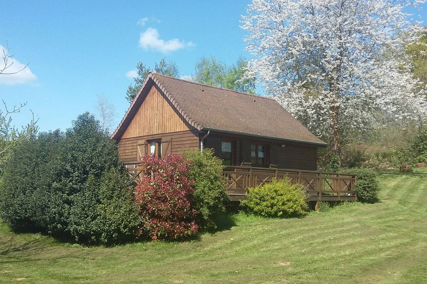 cabin in the dordogne with swimming pool airbnb