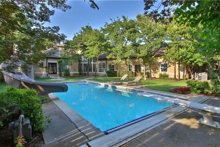 luxury pool home oklahoma
