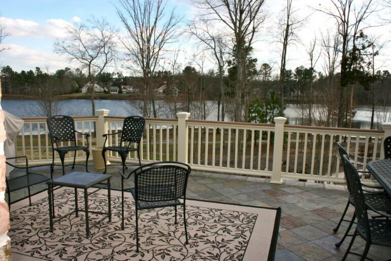 luxury raleigh airbnb on lake