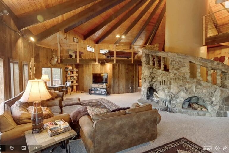 albany log cabin home