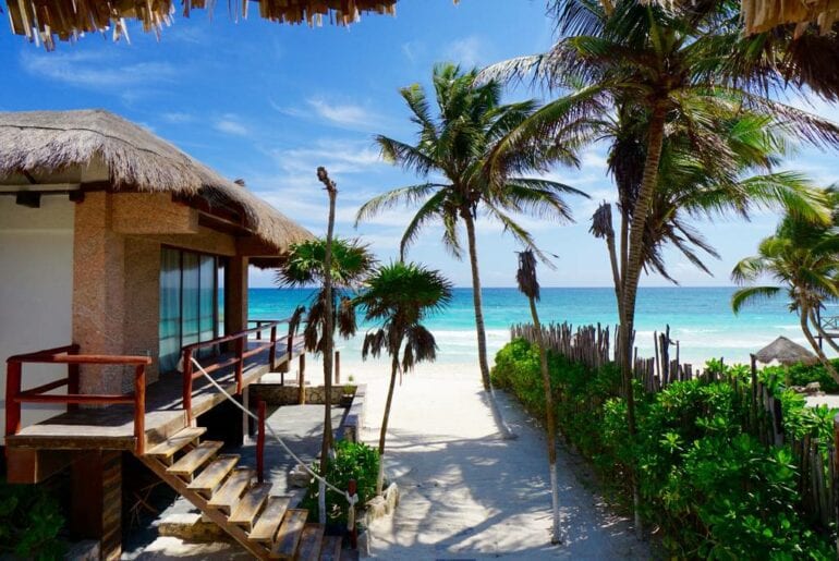 beautiful tulum airbnb property